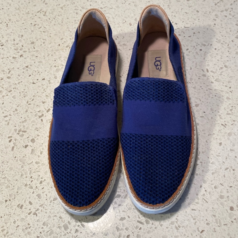 UGG Sammy Navy Flats 7.5